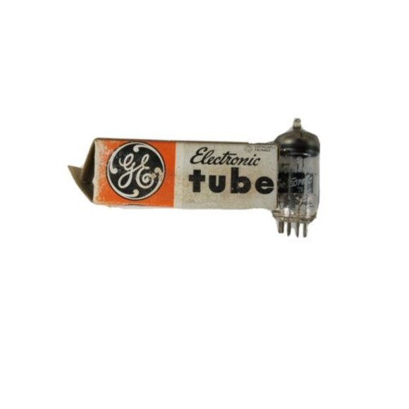 NOS! Vintage Original GE TV Radio Electronic Vacuum Tube 6GS7 Glass 9 Pins - Picture 1 of 5
